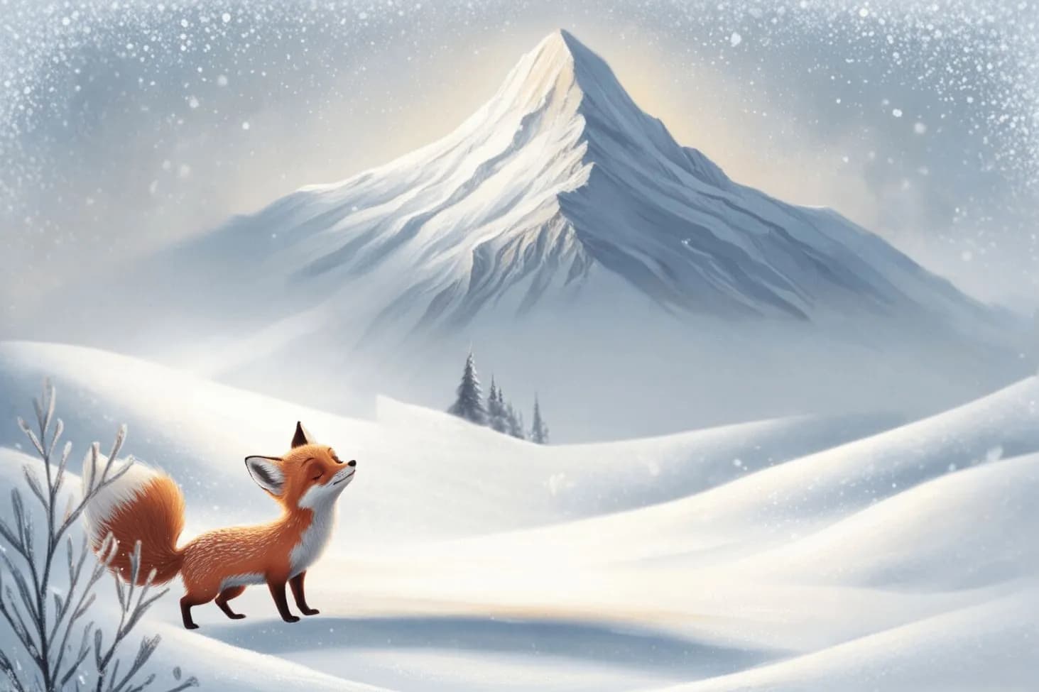 Interior artwork showing breathing exercises